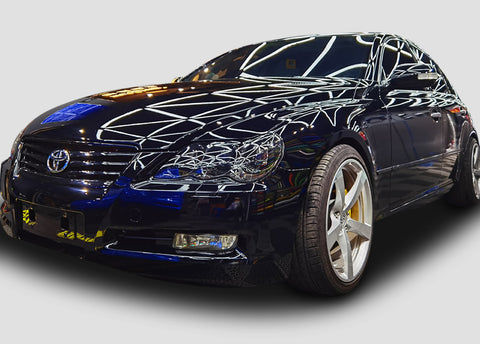 Glänzendes Kristall-Pianoschwarz PET