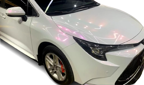 Pastellpink Perlmutt PET