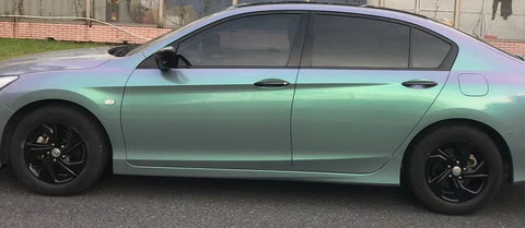 Indigo Blau Grün PET