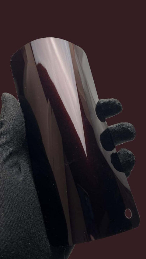 TPU Weinrot Metallic Glanz Satin