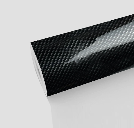 Carbon Faser Schwarz PET