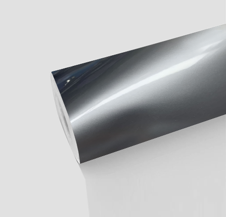 Grau Liquid Metal PET