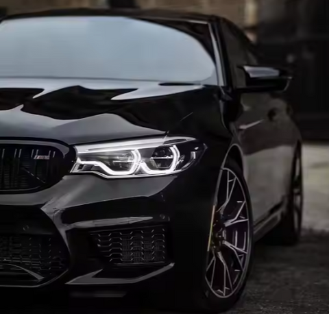 Glänzendes Kristall-Pianoschwarz PET