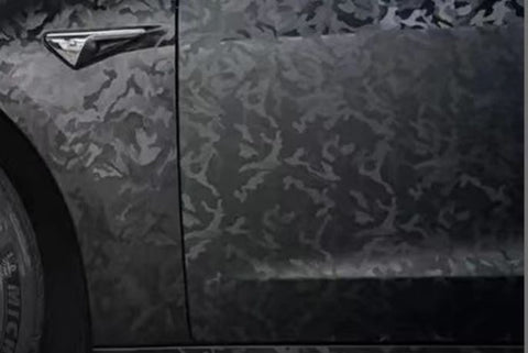 Damask Camouflage Schwarz