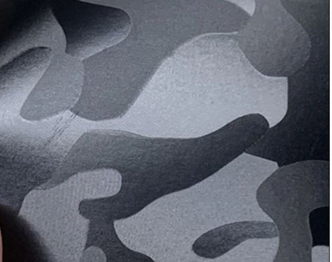 Damask Camouflage Schwarz